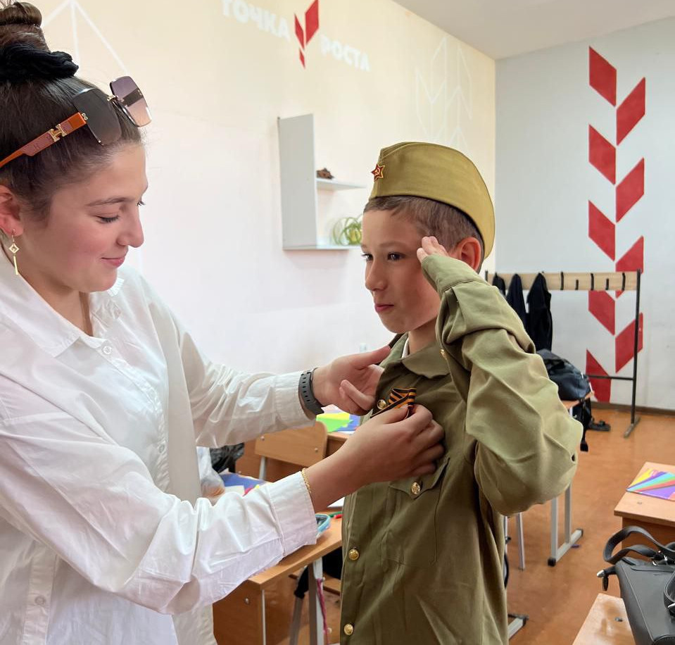 Акция "Георгиевская лента" в с.Усемикент