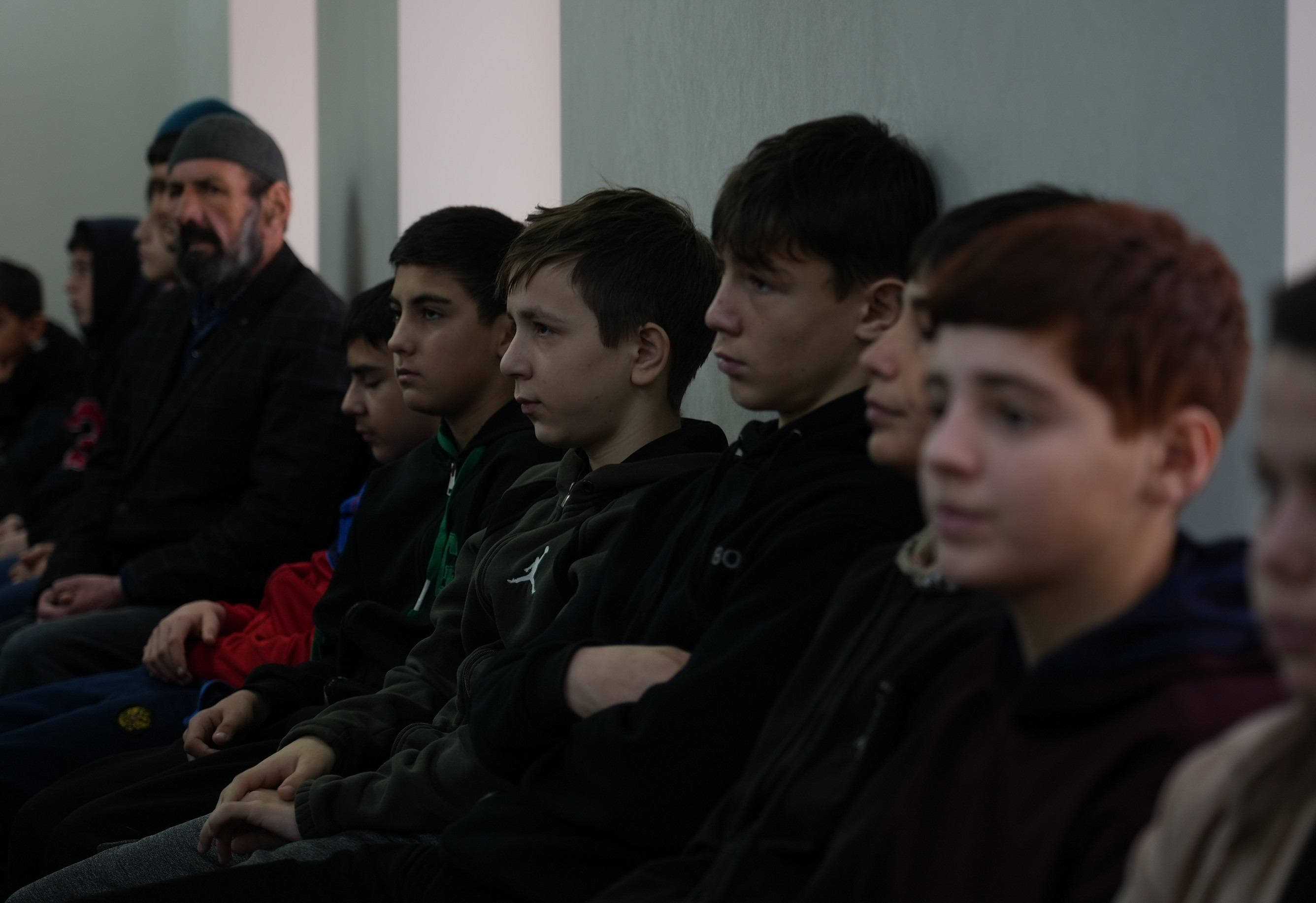 Волонтеры отряда "Милосердия" на встрече с заместителем муфтия РД