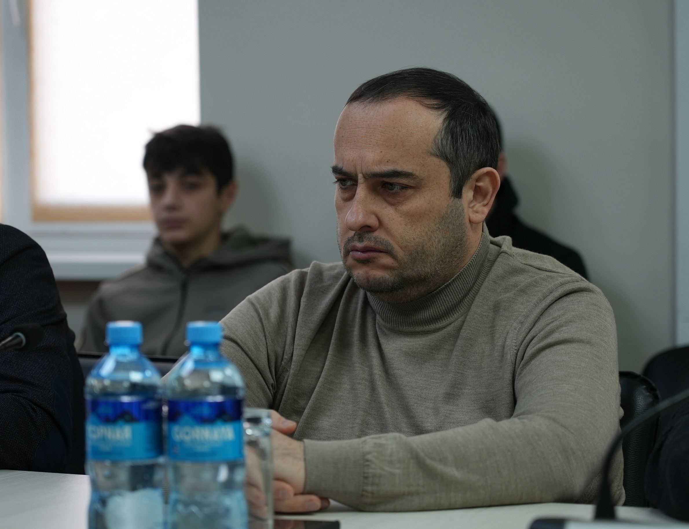 Волонтеры отряда "Милосердия" на встрече с заместителем муфтия РД