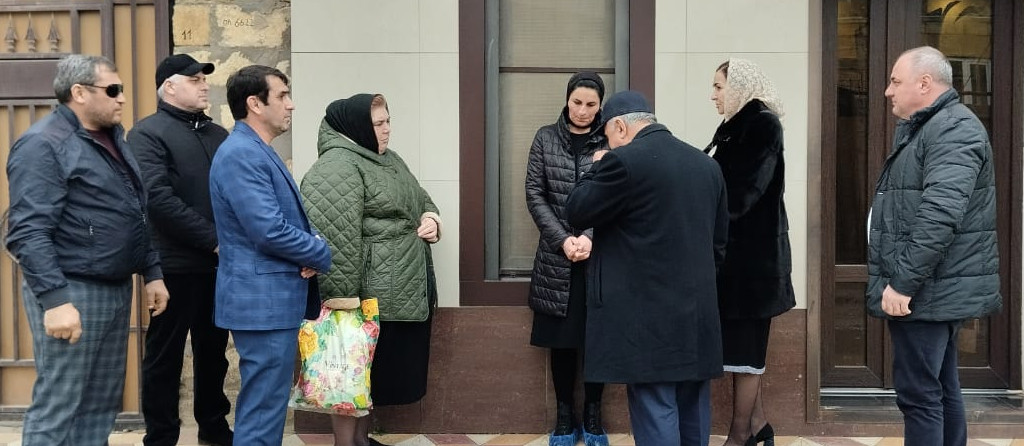 Посещение семей мобилизованных в связи с празднованием Дня защитника Отечества