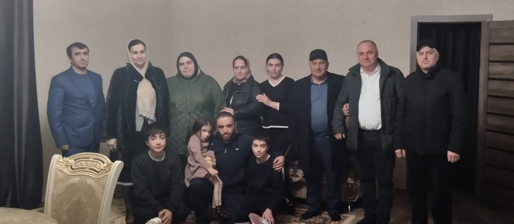 Посещение семей мобилизованных в связи с празднованием Дня защитника Отечества