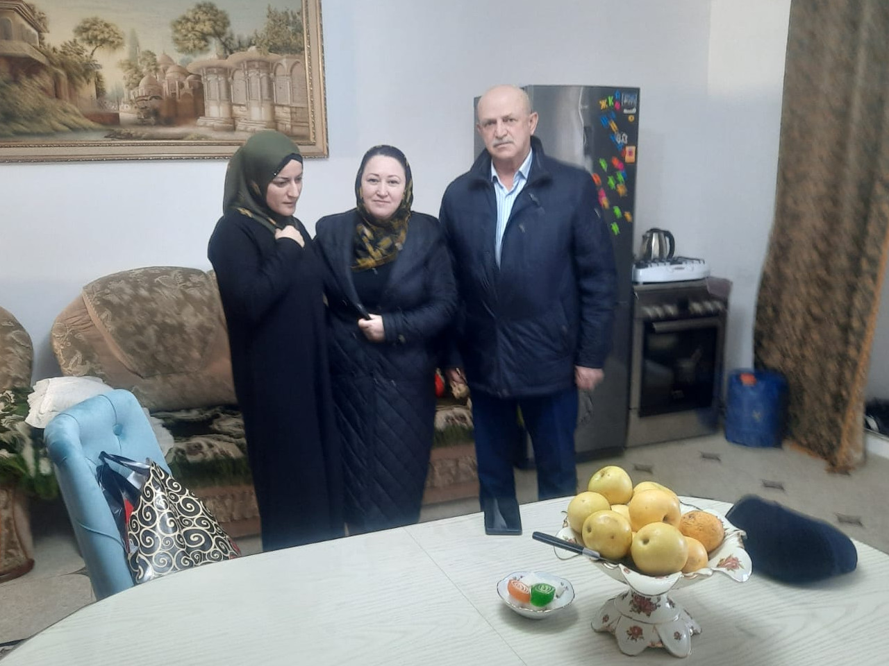 Посещение семей мобилизованных в связи с празднованием Дня защитника Отечества