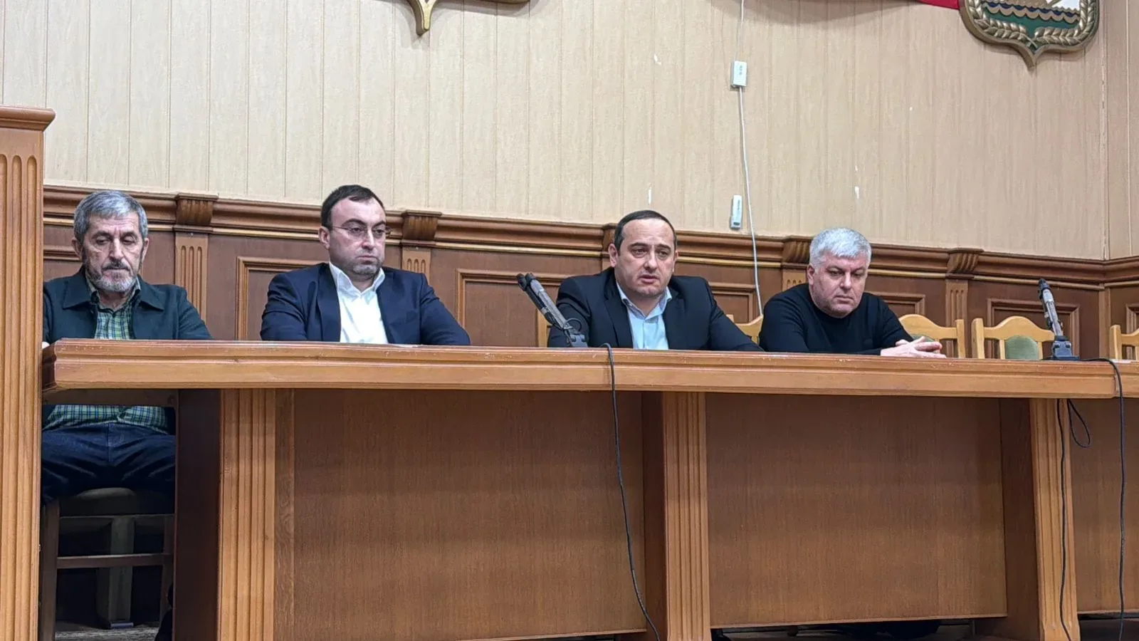 Расширенное собрание социальных работников Центра с главой Каякентского района.