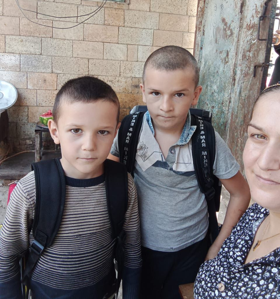 Акция "Собери ребёнка в школу" - специалист по социальной работе Идрисова А.А. с.Герга